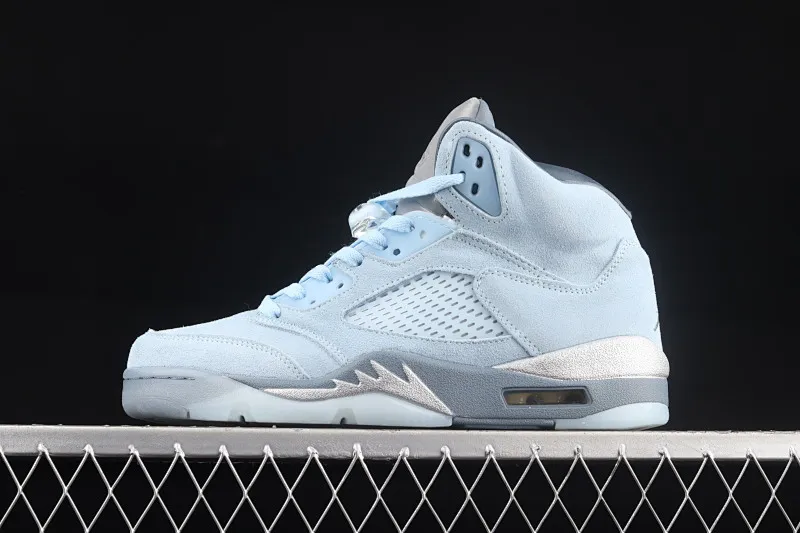 All categories Air Jordan Jordan series basketball shoes Air Jordan 5 Air Jordan 5 Retro "Bluebird" AJ5 Joe Lake Blue DD9336-400